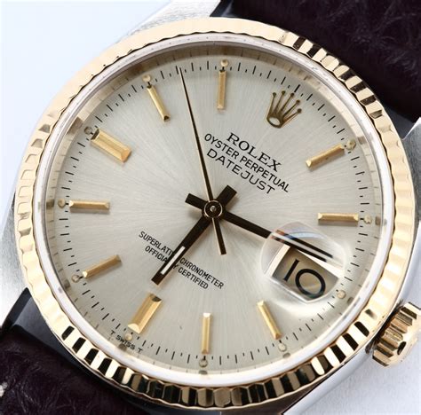 rolex 16233 leather strap|datejust 16233 Rolex price.